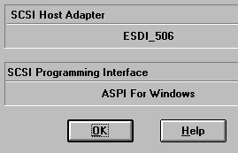 Adaptec SCSI Interrogator